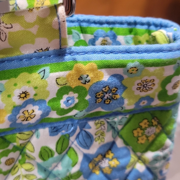 Vera Bradley slim Tote English Meadow double handle quilted retired - Picture 11 of 15